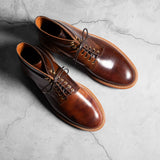 Edward Boot Marbled Color #8 Shell Cordovan