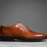 Pre-Order Coming Soon | Plain Toe Blucher Honey Glazed Shell Cordovan