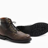 Brass Boot Black Waxed Deer