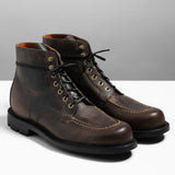 Brass Boot Black Waxed Deer