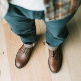 Diesel Boot Chocolate Washed Horsehide