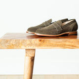 Coming Soon | Clara Penny Loafer Loden Suede