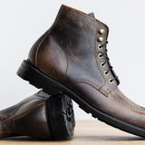 Brass Boot Black Waxed Deer