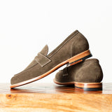 Coming Soon | Clara Penny Loafer Loden Suede