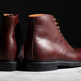 Cap Toe Boot Tan Pioneer Reindeer