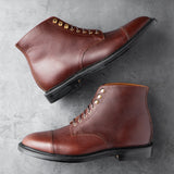 Cap Toe Boot Tan Pioneer Reindeer