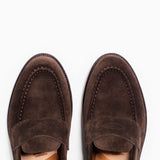 Traveler Penny Espresso Suede