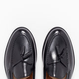 Tassel Loafer Black Calf