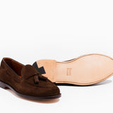 Tassel Loafer Espresso Suede