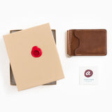 Ashland Capone Money Clip - Natural Chromexcel