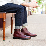 Cap Toe Boot Tan Pioneer Reindeer