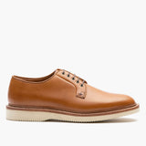 Plain Toe Saddle Tan Veg / Cavity Wedge Sole