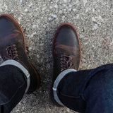 Edward Boot Tobacco Waxed Commander