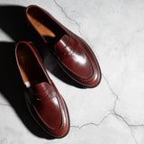 Pre-Order Coming Soon | Traveler Penny Garnet Shell Cordovan