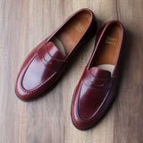 Pre-Order Coming Soon | Traveler Penny Garnet Shell Cordovan