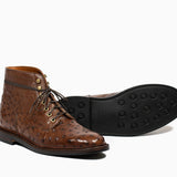 Diesel Boot Kango Tobacco Ostrich