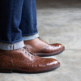 Diesel Boot Kango Tobacco Ostrich
